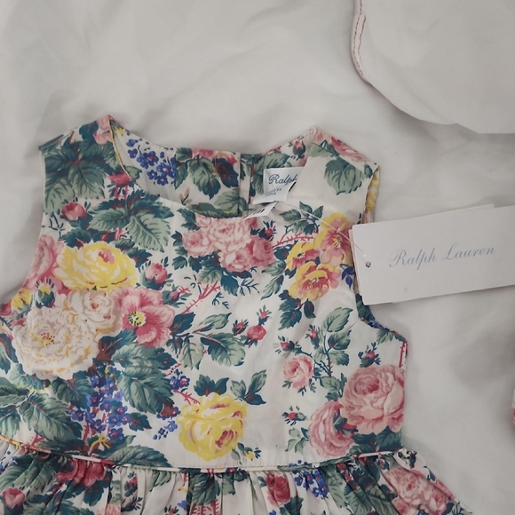 Ralph Lauren Blue Label Kids Dress - Floral Multicolor - Picture 3 of 4